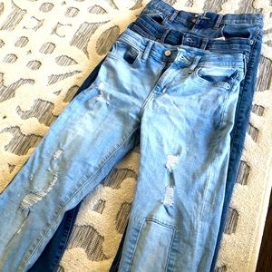 3 pairs of Old Navy Karate Slim jeans sz 12